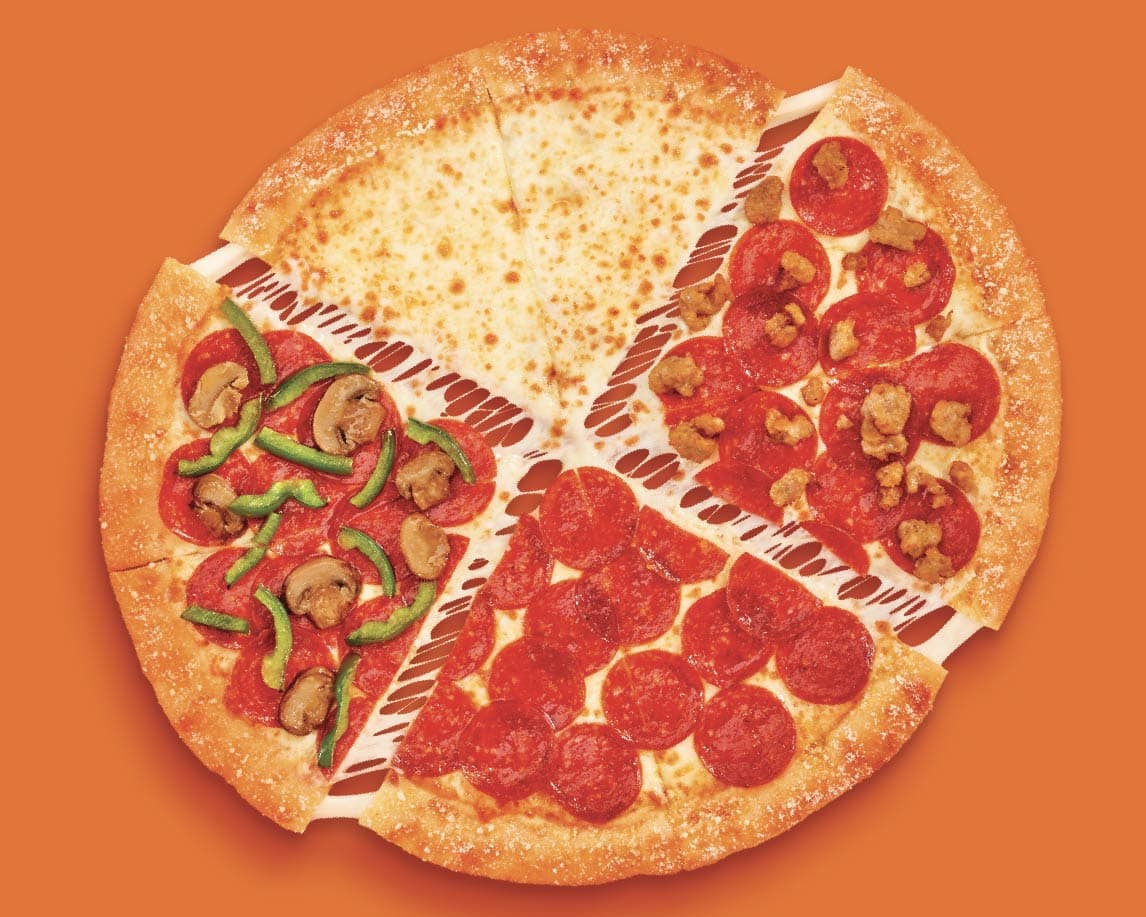 4-N-1 ExtraPepperoni SuperCheese.