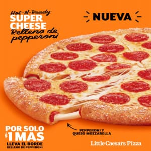 Super Cheese Rellena de Pepperoni